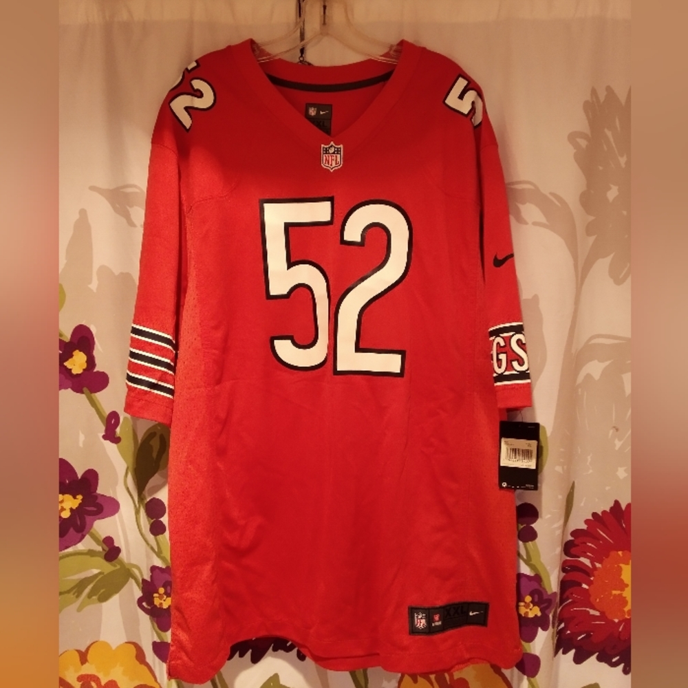 CHICAGO BEARS MACK #52 NFL JERSEY SIZE 2X
